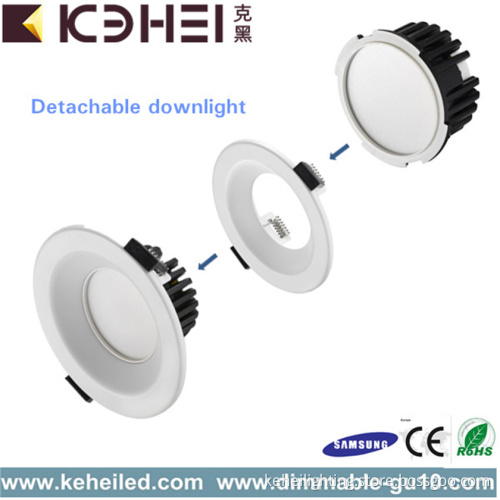 Small Size 9W 3.5 Inch LED Detachable Downlight